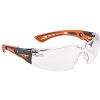 Bollé Safety RUSH+ Klare / Orange Bügelbrille RUSHPPSIO Bollé Safety RUSH+ Klare / Orange Bügelbrille RUSHPPSIO von ISSALINE
