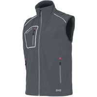 Issaline - 04509-080 Arbeitsweste en iso 13688:2013 Snappy Grey xl von ISSALINE