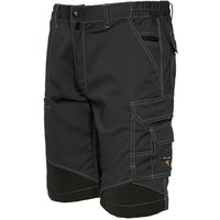 Issaline 8834B-080 Bermuda Strech Extreme Anthrazitgrau Schwarz Einsätze L von ISSALINE