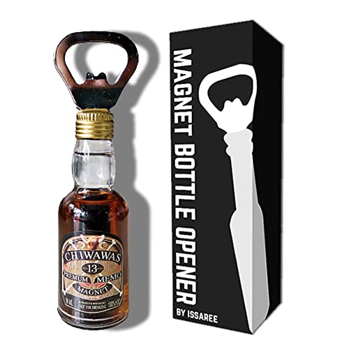 Magnetischer Bierflaschenöffner, Figur, Bierflasche, Bar, Kühlschrank, Dekoration, einzigartige Geburtstagsgeschenk-Kollektion (Whisky) von ISSAREE