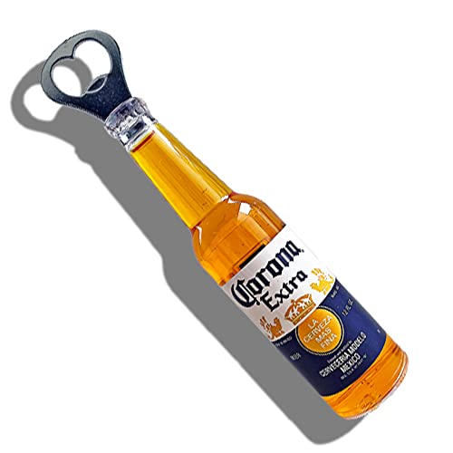 Magnetischer Bierflaschenöffner Figur Große Größe Bierflasche Bar Kühlschrank Dekor Einzigartige Geburtstagsgeschenke Sammlung Hoch 21,5 cm (Corona Extra) von ISSAREE