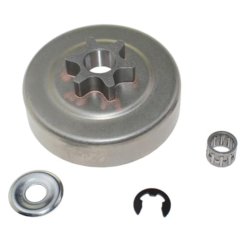 ISSICOO 3/8-Zoll-6T Kupplungstrommel-Nadellagersatz für Stihl 017 018 019T MS170 MS170CE MS170CED MS170D MS170Z MS180 MS180Z MS180CBDZ MS180CBEZ MS180CBZ Kettensäge PN 180CBZ 123 bis 60 cm. 40 2003 von ISSICOO