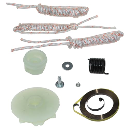 ISSICOO Seilzug-Set für Husqvarna 120 Mark II 120E Mark II 137 137E 142 142E 235 235E 236 236E 240 240E Jonsered CS2138 CS2318C CS2234 CS2234S CS22388 CS223 8S Kettensäge von ISSICOO