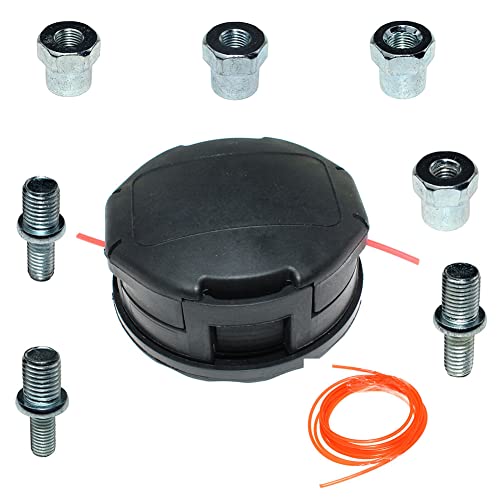 Trimmerkopf für McCulloch Trimmac 250 250LS 251SST 323S ST ST+ Cabrio 320 340 340SB 341SB 380 390SB 246 von ISSICOO