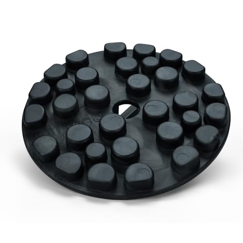 50 Stück ISTA TOOLS Gummi Plattenlager Stelzenlager Terassenlager Terrassenplatten abstandshalter, Stelzlager Terrasse von ISTA TOOLS
