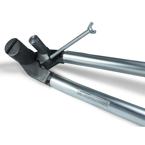 ISTA TOOLS Spengler Werkzeuge Rinneisenbieger Rinneisenbiegezange Rinneneisenbieger Rinneisen Biegezange Abbiegezange (Länge 800mm) von ISTA TOOLS