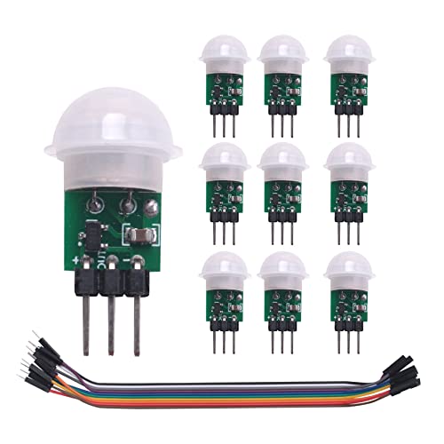 ISTOVO 10 StüCk AM312 Mini Menschlich Sensor Modul SR312 IR Pyroelektrische Infrarot PIR Bewegung Sensor Detektormodule von ISTOVO