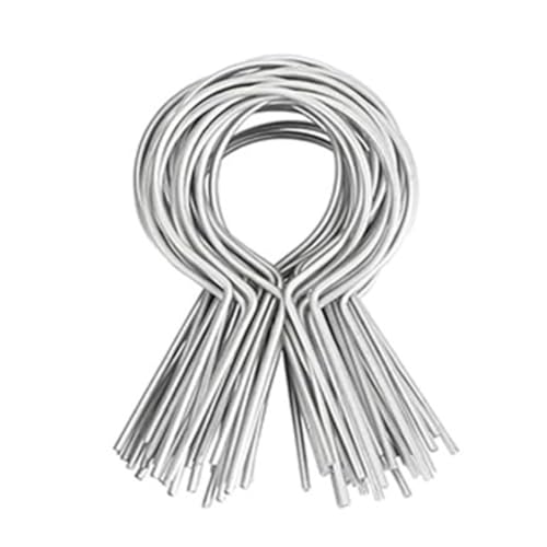 ISTOVO 100 Stück Galvanisierte Verzinkte T-Post Metallzaun-Drahtschnellverbinder Kettenglied B ISTOVO 100 Stück Galvanisierte Verzinkte T-Post Metallzaun-Drahtschnellverbinder Kettenglied B von ISTOVO