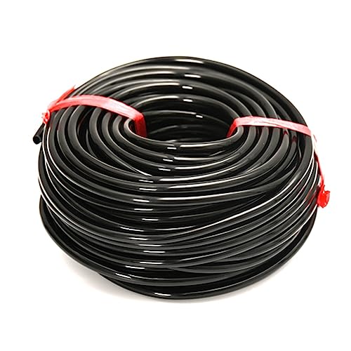 ISTOVO 100M Tropfbewässerungssystem Pflanzenbewässerung Set Bewässerungsset Einstellbar Schwarz für Bewässerung Gartenbewässerungssystem von ISTOVO