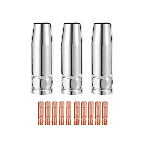 ISTOVO 13 Stücke Co2 Mig Schweiß Luftgekühltem Mb 15Ak Spitzen Halter Gas Düse 0,8Mm Schweißer Blech Düsen Spitze Kit ISTOVO 13 Stücke Co2 Mig Schweiß Luftgekühltem Mb 15Ak Spitzen Halter Gas Düse 0,8Mm Schweißer Blech Düsen Spitze Kit von ISTOVO