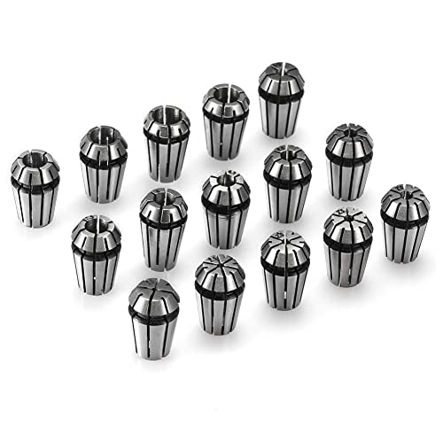 ISTOVO 15 STÜCKE ER11 PräZisions-Spannzangen-Set für CNC-Gravur-FräS-Drehfutter-Werkzeug 1,0 Mm-7,0 Mm & 1/4 1/8 ISTOVO 15 STÜCKE ER11 PräZisions-Spannzangen-Set für CNC-Gravur-FräS-Drehfutter-Werkzeug 1,0 Mm-7,0 Mm & 1/4 1/8 von ISTOVO