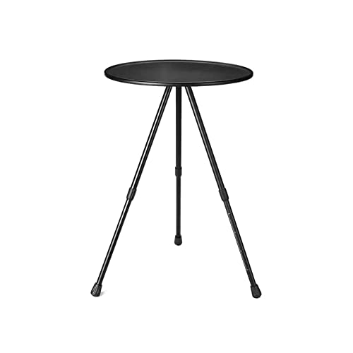 ISTOVO 1Set Outdoor-Camping Tragbare Kleine Runde Tisch Faltbarer Aluminiumlegierung Tisch ABS+Aluminiumlegierung von ISTOVO