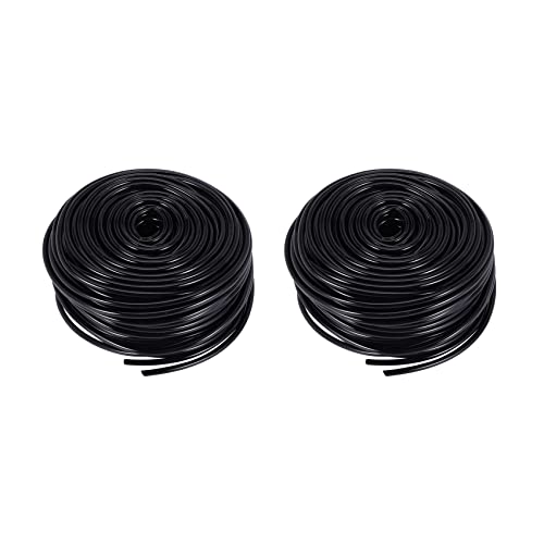 ISTOVO 2 x 60 m (1/4 Zoll), blanko, Verteilerschlauch, Tropfbewässerungsschlauch, Gartenbewässerungsschlauch, Leitung von ISTOVO