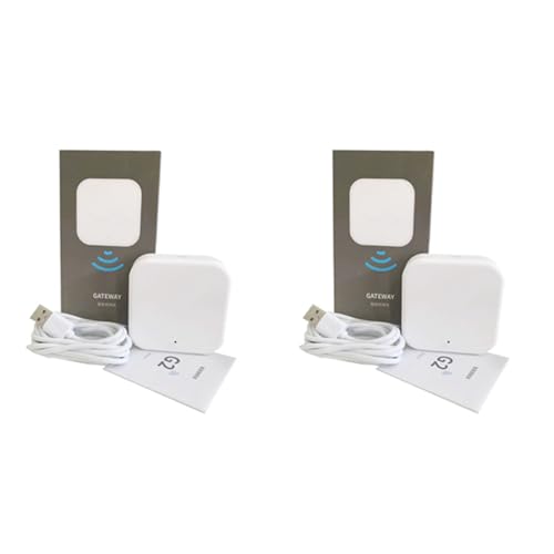 ISTOVO 2 x G2 Gateway für TT Lock APP Bluetooth Smart Electronic Door Lock WiFi Adapter von ISTOVO