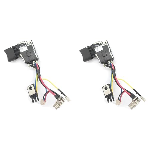 ISTOVO 2 x Schalter für 6507244 DHP458 DHP448 DDF458 DDF448 BHP458 BHP448 BDF458 BDF448 6507244 6506824 von ISTOVO