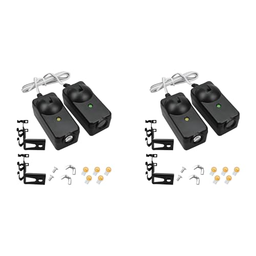ISTOVO 4 x Garagentoröffner-Sensoraugen, passend für mit Halterungen ISTOVO 4 x Garagentoröffner-Sensoraugen, passend für mit Halterungen von ISTOVO