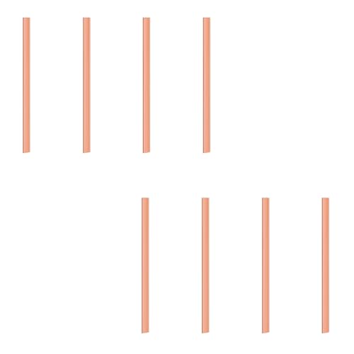 ISTOVO 8 x 99,6 % T2 Kupfer Cu-Flachstabplatte, 3 mm x 15 mm x 250 mm, Metallstreifen von ISTOVO