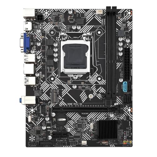 ISTOVO B75M- Hornfelle LGA1155 Steckdosendienst 2XDDR3 bis 16G Gigabit Ethernet M.2 NVME VGA HD Standfelle von ISTOVO