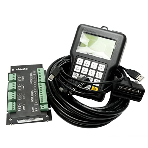 ISTOVO CNC Controller Remote for RichAuto A11 CNC Controller A11S A11E A11C for CNC Engraving Cutting English von ISTOVO