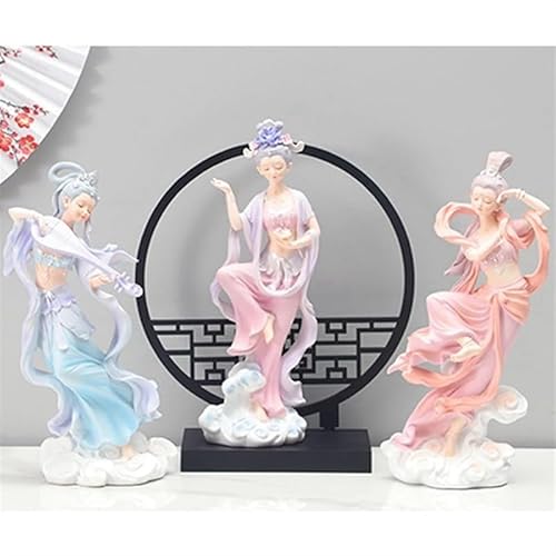 ISTOVO Statuendekorationen Wohnzimmer-Desktop-Dekoration Heimdekoration Hochzeitsgeschenk EIN Langlebiges, Einfach zu Verwendendes 14 X 10 X 25,5 cm von ISTOVO