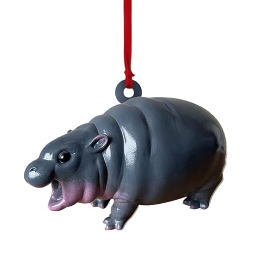 ISTOVO Tierische Ornamente, Miniatur-Tieranhänger, Kunstharz, für Zuhause, Auto, Dekoration, Autoanhänger von ISTOVO