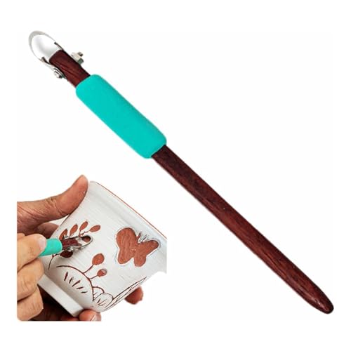 ISTOVO Ton-Töpferei-Modellierwerkzeug-Set, Töpfer-Ton-Skulptur, Höhlenschaber, Modellierwerkzeug für, Langlebig, Einfach zu Verwenden, Blau von ISTOVO