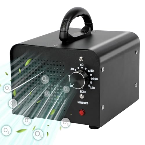 ISTOYO Ozongenerator 30000mg/Std Ozongerät, Ozonisator Industrieller O3 Ozon Luftreiniger mit 120 Min Timer bis zu 300㎡ Geruchskiller für Auto/Wohnung/Rauch/Haustiergerüche/Küchengerüche von ISTOYO