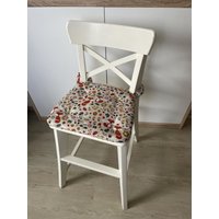 Sitzkissen Für Kinderhochstuhl "Ingolf" Von Ikea "Füchse" von IStmain