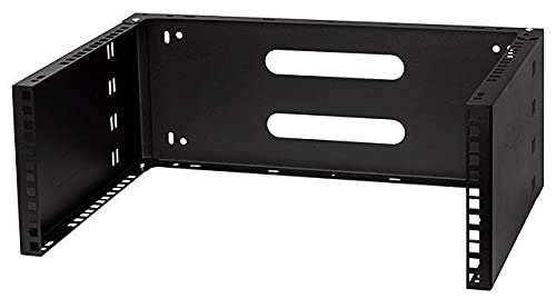 Einbau- oder Wandhalter für 19"-Geräte - Montage-Tiefe 330 mm - 4 HE - schwarz von IT-BUDGET GmbH