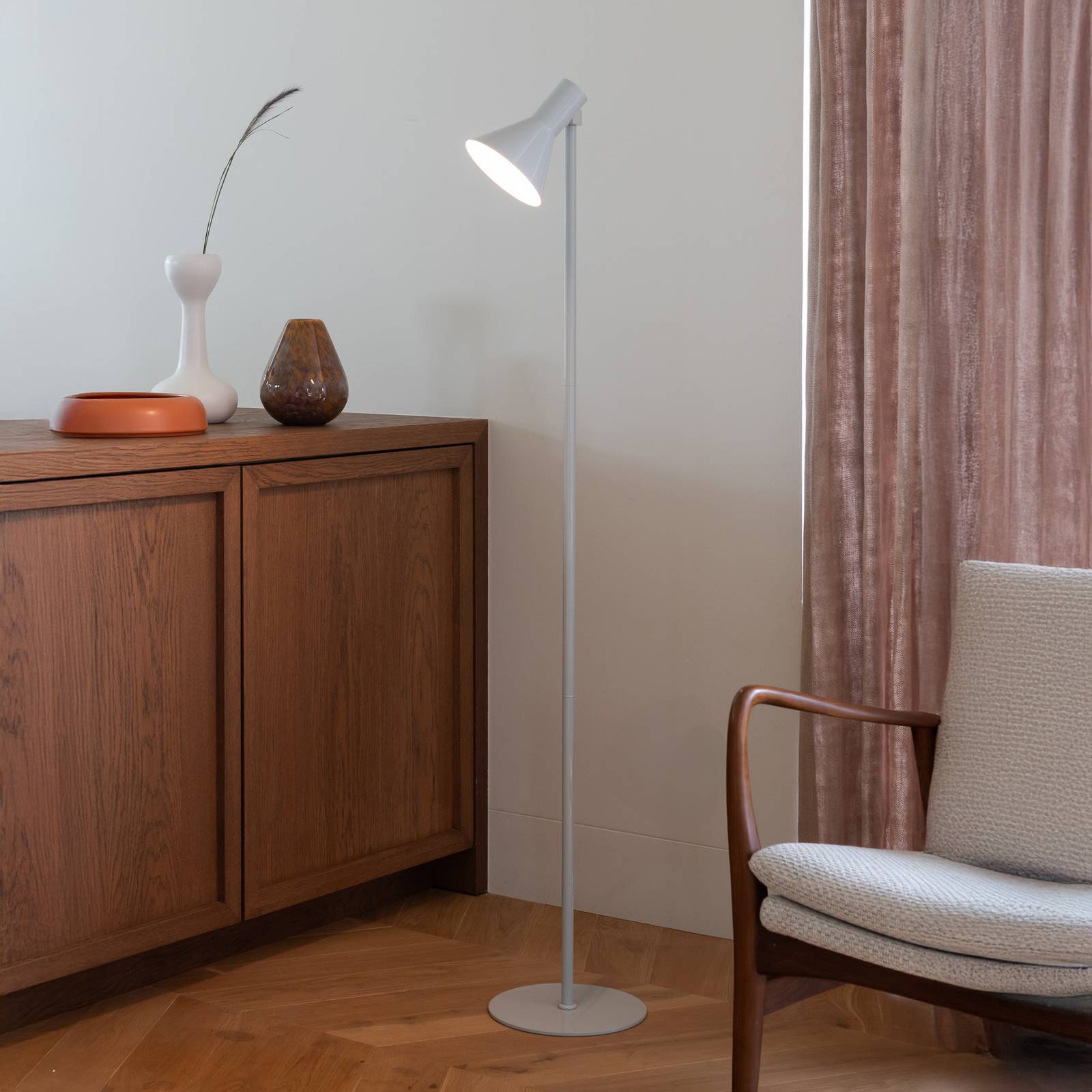 IT'S ABOUT ROMI Stehlampe Stavanger, hellgrau, Höhe 146 cm IT'S ABOUT ROMI Stehlampe Stavanger, hellgrau, Höhe 146 cm von IT´S ABOUT ROMI