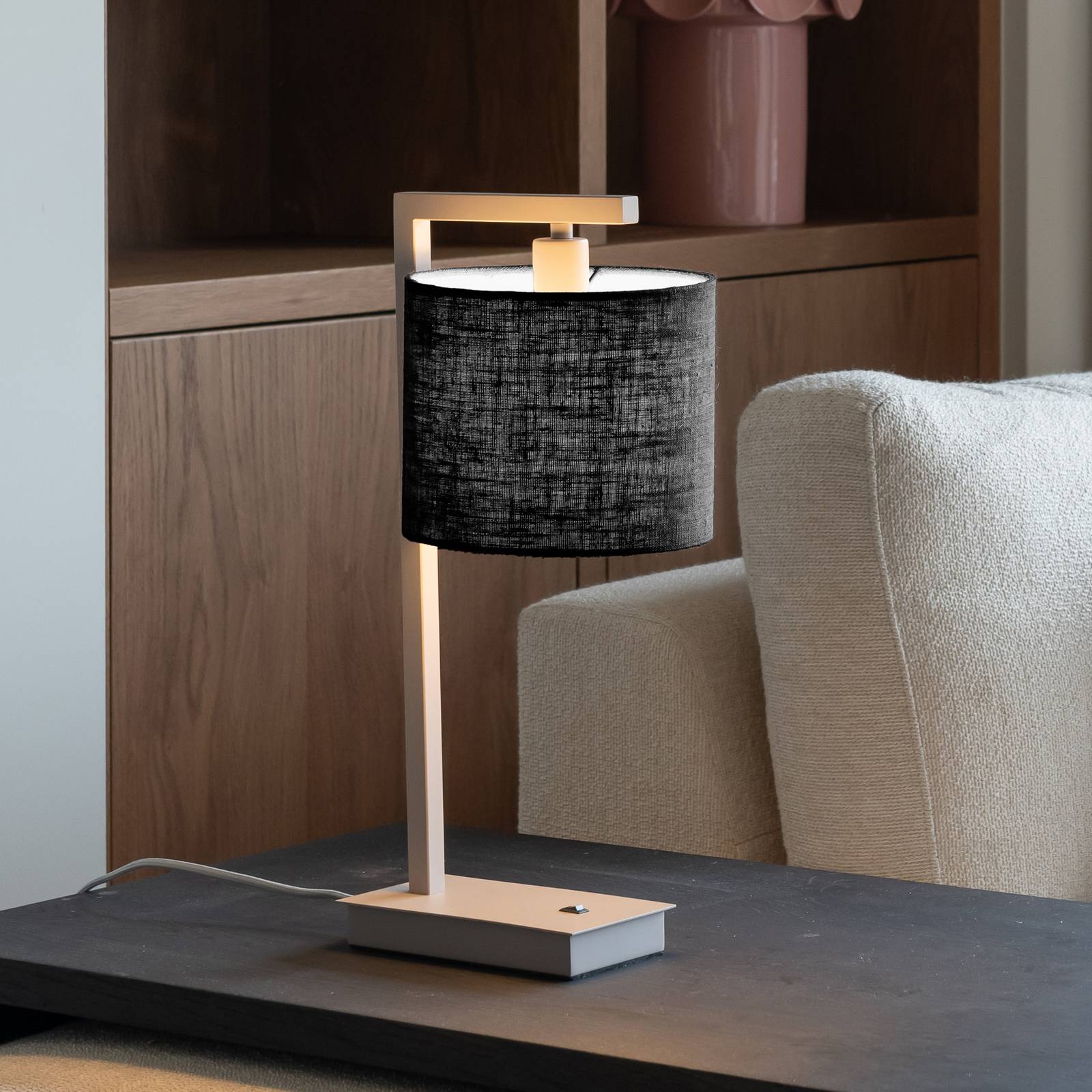 IT'S ABOUT ROMI Tischlampe Boston, schwarz/sandfarben IT'S ABOUT ROMI Tischlampe Boston, schwarz/sandfarben von IT´S ABOUT ROMI
