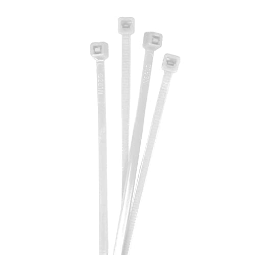 Lumonic 100x Kabelbinder 160 x 2,5mm I Weisse Kabelbinder in Industriequalität I Kabelbinder UV beständig, Kabelbinder wetterfest, Kabelbinder weiss von IT-Tronics