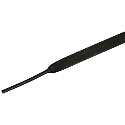 5m Lumonic Schrumpfschlauch Meterware 3:1 Schwarz - Hier von: 9mm auf 3mm - Dickwandiger Schrumfpschlauch in verschiedenen Größen von Lumonic