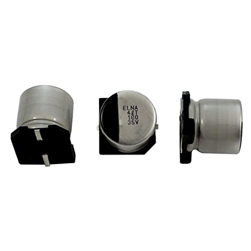 Elko Kondensator 10x radial 100µF 35V | SMD Elektrolytkondensator bis zu 125°C | 100uF Electrolytic Capacitor from Elna Elko Kondensator 10x radial 100µF 35V | SMD Elektrolytkondensator bis zu 125°C | 100uF Electrolytic Capacitor from Elna von IT-Tronics