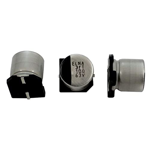 Elko Kondensator 10x radial 100µF 63V | SMD Elektrolytkondensator bis zu 125°C | 100uF Electrolytic Capacitor from Elna Elko Kondensator 10x radial 100µF 63V | SMD Elektrolytkondensator bis zu 125°C | 100uF Electrolytic Capacitor from Elna von IT-Tronics