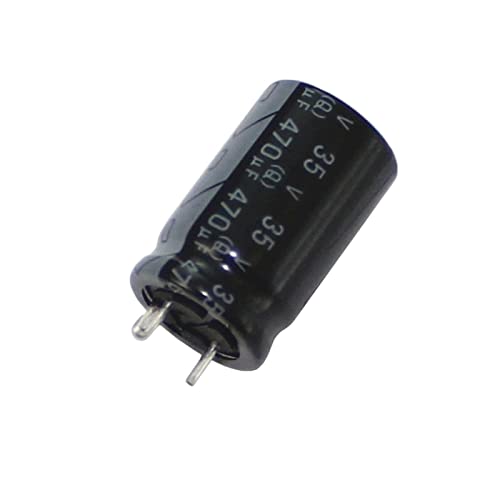 Elko Kondensator 10x radial 470µF 35V | Elektrolytkondensator bis zu 125°C | 470uF Electrolytic Capacitor from Elna Elko Kondensator 10x radial 470µF 35V | Elektrolytkondensator bis zu 125°C | 470uF Electrolytic Capacitor from Elna von IT-Tronics