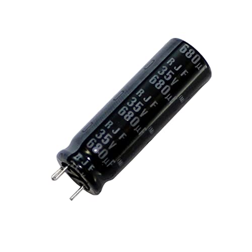 Elko Kondensator 10x radial 680µF 35V | Elektrolytkondensator bis zu 125°C | 680uF Electrolytic Capacitor from Elna Elko Kondensator 10x radial 680µF 35V | Elektrolytkondensator bis zu 125°C | 680uF Electrolytic Capacitor from Elna von IT-Tronics