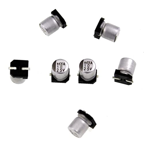 Elko Kondensator 20x radial 10µF 25V | SMD Elektrolytkondensator bis zu 85°C | 10uF Electrolytic Capacitor from United Chemi-Con Elko Kondensator 20x radial 10µF 25V | SMD Elektrolytkondensator bis zu 85°C | 10uF Electrolytic Capacitor from United Chemi-Con von IT-Tronics