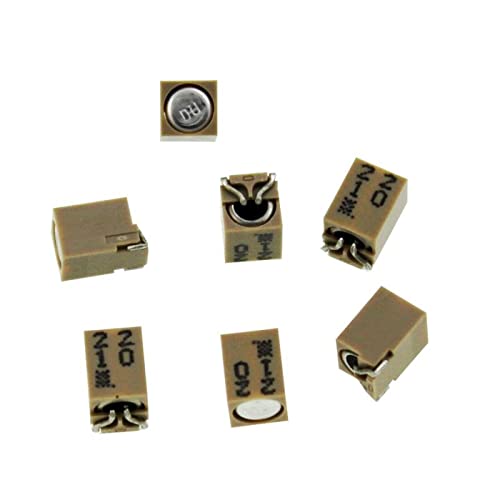 Elko Kondensator 20x radial 22µF 10V | SMD Elektrolytkondensator bis zu 85°C | 22uF Electrolytic Capacitor from United Chemi-Con von United Chemi-Con