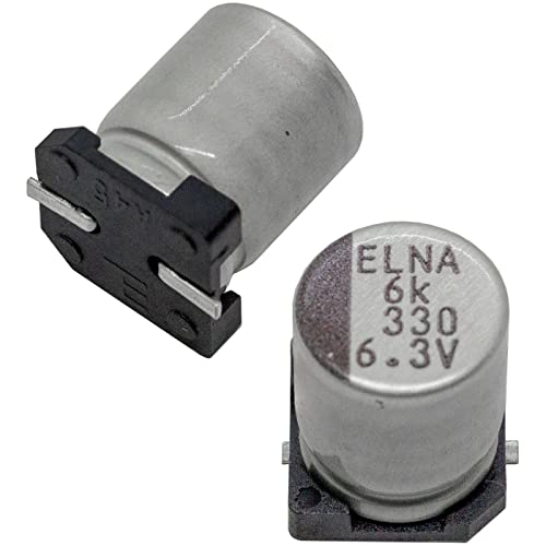 Elko Kondensator 20x radial 330µF 6,3V | SMD Elektrolytkondensator bis zu 105°C | 330uF Electrolytic Capacitor from Elna Elko Kondensator 20x radial 330µF 6,3V | SMD Elektrolytkondensator bis zu 105°C | 330uF Electrolytic Capacitor from Elna von IT-Tronics