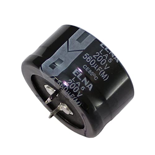 Elko Kondensator 2x radial 560µF 200V | Snap-In Elektrolytkondensator bis zu 85°C | 560uF Electrolytic Capacitor from Elna Elko Kondensator 2x radial 560µF 200V | Snap-In Elektrolytkondensator bis zu 85°C | 560uF Electrolytic Capacitor from Elna von IT-Tronics