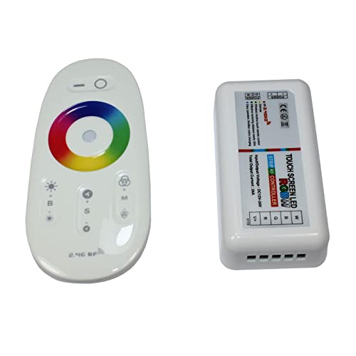 Milight RGBW LED Touch RF Controller Weiß 12...24V 240W RGB+W; 5-Pin von Lumonic