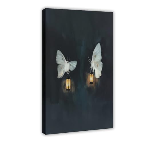 ITADGF Leinwandposter "Drawn To The Light Moth Dark Academia", Cottagecore, Natur, Schlafzimmer, Dekoration, Landschaftsdekoration, Geschenk, 20 x 30 cm ITADGF Leinwandposter "Drawn To The Light Moth Dark Academia", Cottagecore, Natur, Schlafzimmer, Dekoration, Landschaftsdekoration, Geschenk, 20 x 30 cm von ITADGF