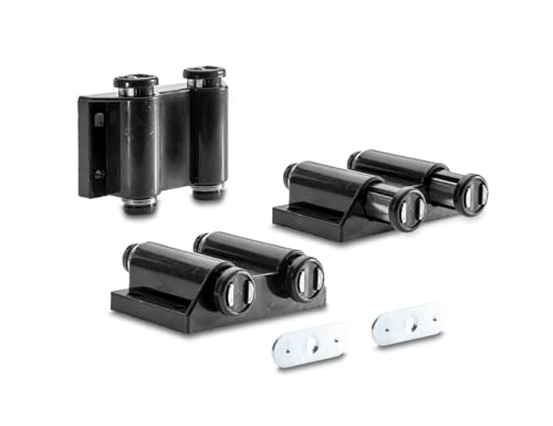 ITALFITMAGNETI | 4 Stück - Schwarz Ferrit Möbel Magnetverschluss -Länge 58 mm, Breite 34 mm, Höhe 14 mm von ITALFIT MAGNETI S.R.L.