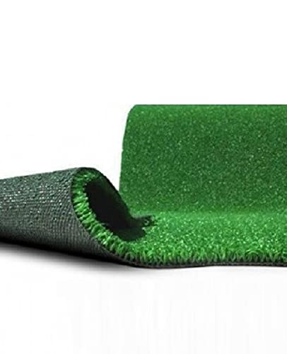 Rasenteppich 7 mm Kunst Gras Teppich Fell Garten begehbar 4x5m von ITALFROM