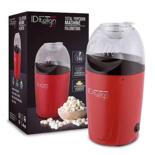 ID Italian Design - Popcornmaschine | Popcorn Maker - Popcorn fertig in 3 Minuten mit Butter Heizfläche - 1200 W ID Italian Design - Popcornmaschine | Popcorn Maker - Popcorn fertig in 3 Minuten mit Butter Heizfläche - 1200 W von ITALIAN DESIGN