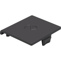 Italiana Ferramenta - Italiana Abdeckkappe PK2 Pro passend zu Regalbodenträger, Abdeckung zum Aufstecken, Kunststoff anthrazit - 100 Stück von ITALIANA FERRAMENTA