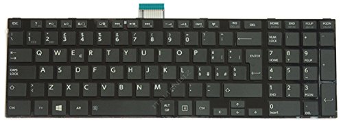 Schwarze Tastatur ITA kompatibel mit Toshiba Satellite s55-a s55d-a s55t-a s70-a s70d-a s70t-a von ITALIANBIZ