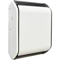 Italkero - Heizkörper-Gasherd poster SP70 7,35 kW lpg oder Methan Silbergrau mit Rauchset von ITALKERO