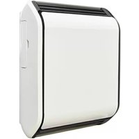 Italkero - poster SP90 7.87 kW lpg oder Methan Silber Grau Gasofen Heizkörper mit Rauch Kit von ITALKERO